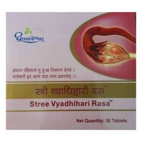 Stree Vyadhihari Rasa 30 Tablets Dhootpapeshwar 18% Discount