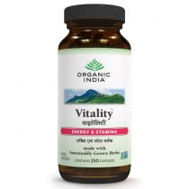 Vitality 250 Capsules Bottle organic india
