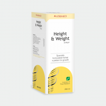 Height And Weight Syrup 200 ml Atrimed Discount 15% pack of 5